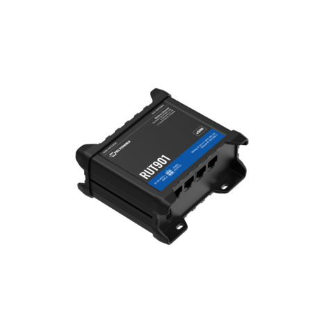 Teltonika RUT901 4G-ruter 4G Cat4, 2 SIM, WiFi, I/O