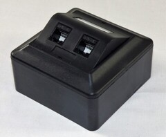 Smartbox påvegg Svart m/2xENM UTP Cat6A Nettverksuttak inkl. moduler 84x84x57