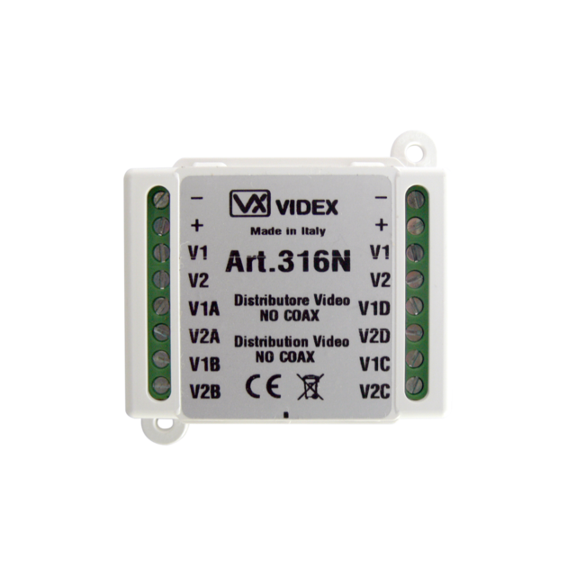 Videx 316N Video- fordeler for VX2200 