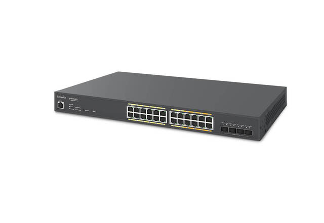 EnGenius ECS1552FP Cloud Switch 48x 1GbE | 4x 10G SFP+ | PoE+ 740W 