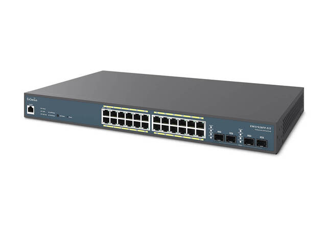 EnGenius EWS7928FP-FIT managed Switch 24-port | GbE | PoE+ | 410W | 4xSFP 