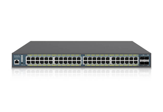 EnGenius EWS7952FP-FIT managed Switch 48-Port | GbE | PoE+ | 740W | 4xSFP 