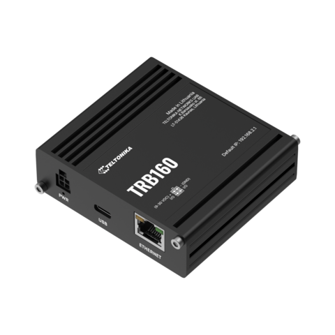 Teltonika TRB160 4G-gateway 1 eth, 1 SIM, 1 antenne, Cat6 LTE
