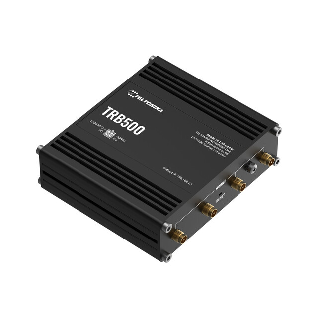 Teltonika TRB500 5G-gateway 1 eth, 1 SIM, 4 antenner 