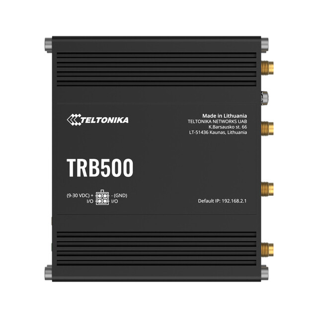 Teltonika TRB500 5G-gateway 1 eth, 1 SIM, 4 antenner 