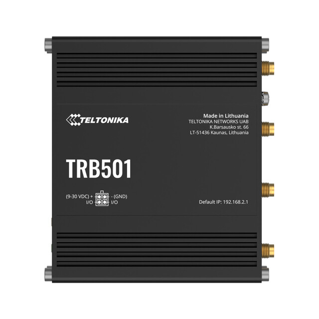 Teltonika TRB501 5G-gateway 1 eth, 1 SIM, 4 antenner 