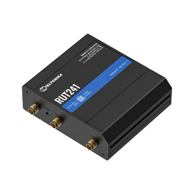 Teltonika RUT241 4G-ruter 4G Cat4, WiFi, I/O 