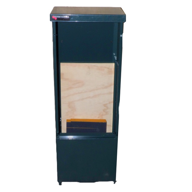 Fiberskap ute KTV350 Grønn, uten lås SCC fordelerskap-350  1000mm/350mm/240mm 