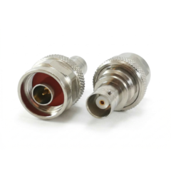 Adapter N-han/BNC-hun Overgang N-han til BNC-hun