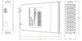 MPO 24 fiber OM4 24xLC og 1x24f MPO SysM, passer i varenr: 113138