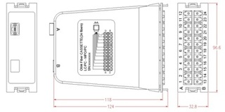 MPO 24 fiber OM4 24xLC og 1x24f MPO SysM, passer i varenr: 113138 