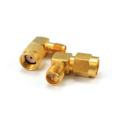 Adapter RP SMA-han vinkel/RP SMA-hun Vinklet overg. RP SMA-han til RP SMA-hun