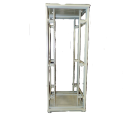 DEMOBRUKT 42U gulvrack 19" 80x80 Åpent RAL7035, Har vært demo i vår utstilling