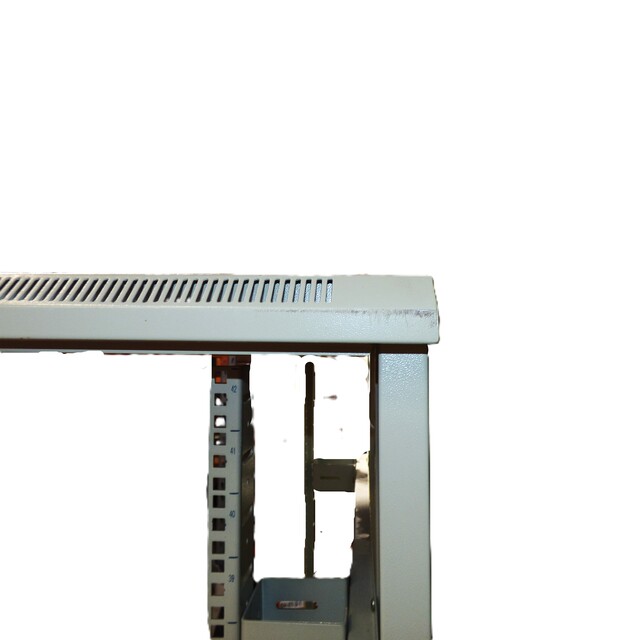 DEMOBRUKT 42U gulvrack 19" 80x80 Åpent RAL7035, Har vært demo i vår utstilling 