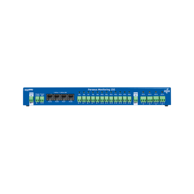 HWg Perseus Monitoring 150 LAN 1xRS485 Modbus/RTU, 16xDI, 4xDO, 8xRJ11 