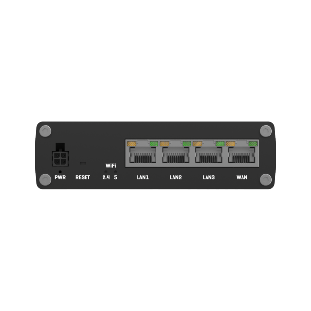 Teltonika RUTX10 Ethernet-ruter 4x1GBE, IO, managed RMS 