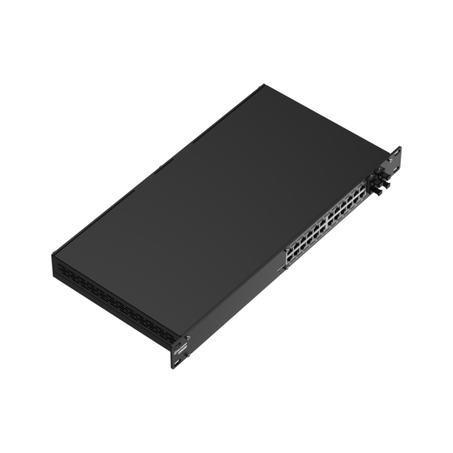 Teltonika SWM282 industriell PoE+ switch 24x 1GbE | 4x SFP | 24x PoE+ 300W 