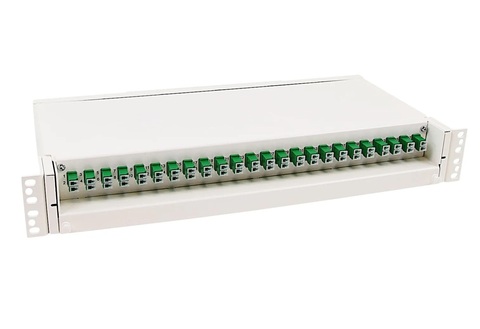 48 LC/APC Serie-E panel 24Adap+48Pigtail Fiberpanel FP75 PRO, 48 LC/APC (FOSS)