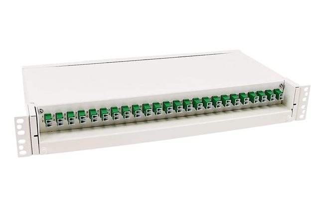 48 LC/APC Serie-E panel 24Adap+48Pigtail Fiberpanel FP75 PRO, 48 LC/APC (FOSS) 