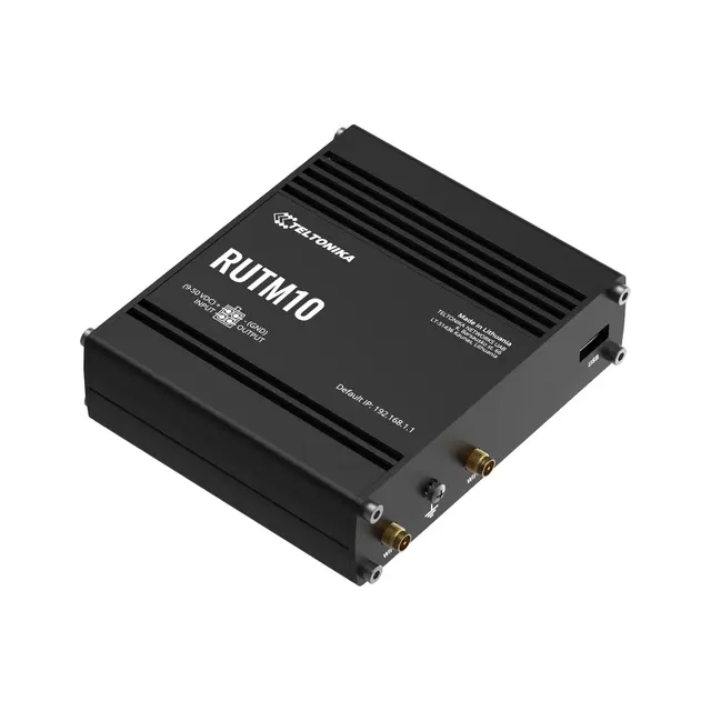 Teltonika RUTM10 Ethernet-ruter 4x1GbE, I/O, WiFi5 
