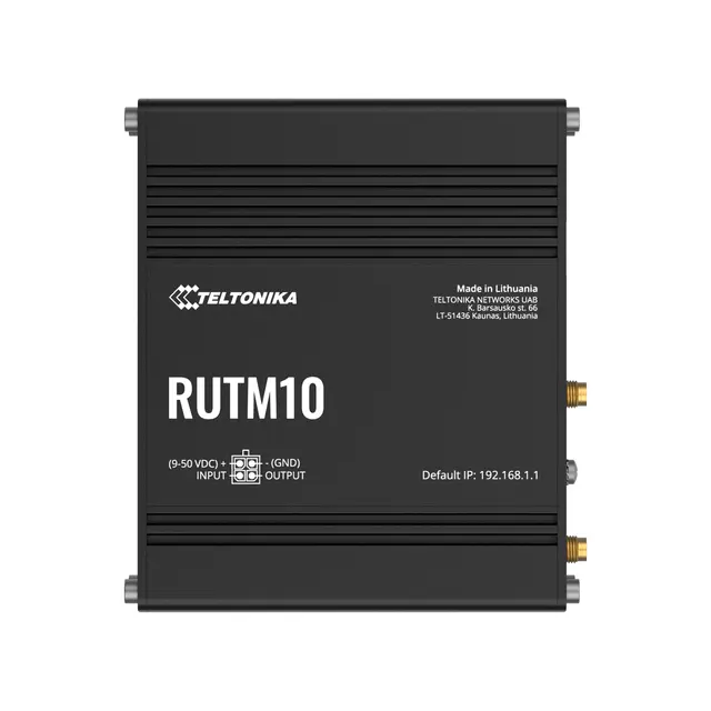 Teltonika RUTM10 Ethernet-ruter 4x1GbE, I/O, WiFi5 
