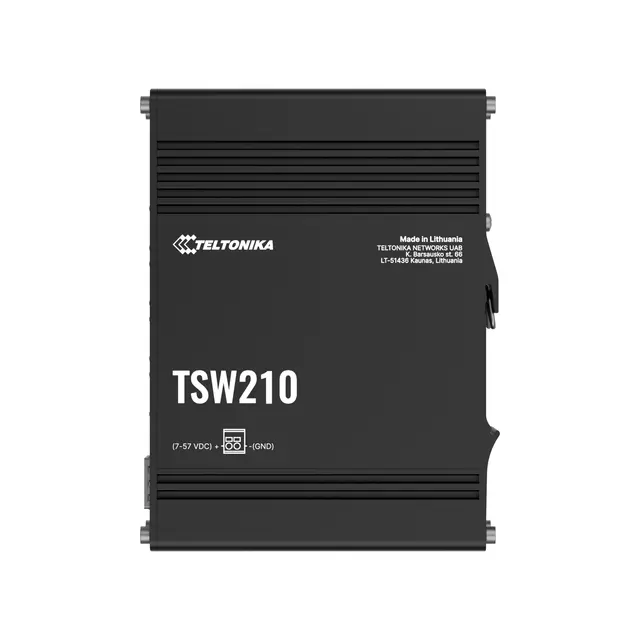 Teltonika TSW210 switch Uadm. 8x 1GbE | 2x SFP | u/PSU 
