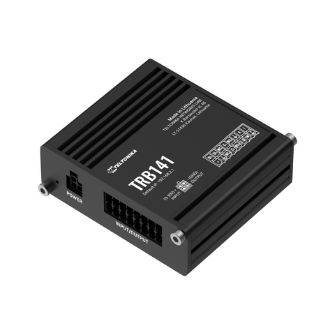 Teltonika TRB141 LTE GPIO-gateway 1 eth, 1 SIM, Cat1 LTE, 2 reléutganger