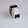 ENM Cat 6A UTP RJ45 Keystone m/støvdekse 9dB NEXT, Verktøyfri