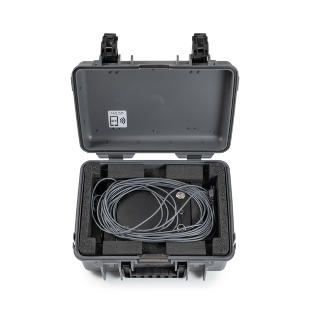 B&W Energy Case for Starlink Mini Koffert | 400Wh batteri | Mørk grå 