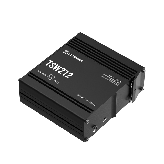 Teltonika TSW212 switch Adm. 8x 1GbE | 2x SFP | u/PSU 