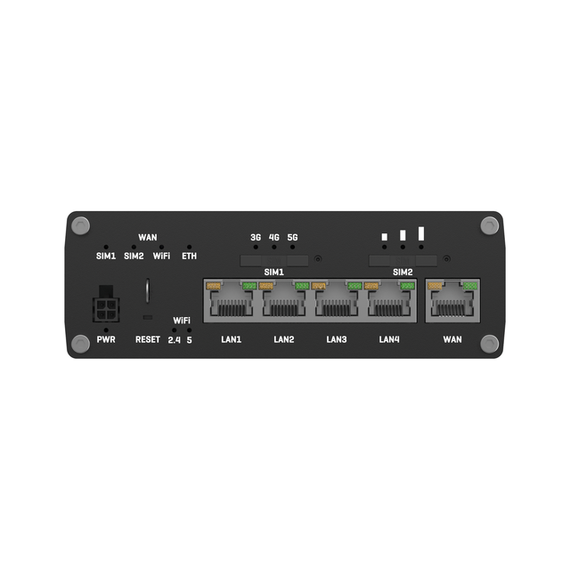 Teltonika RUTX50 5G-ruter 1x5G, WiFi5, GPS/GNSS, 2xSIM 