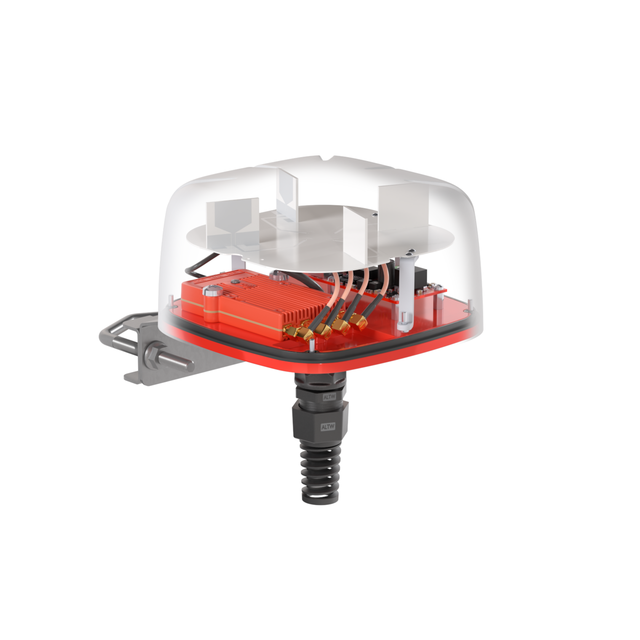 QuShell for Rajant Cardinal AG1 ink. PoE Kombinert antenne/kapsling m. PoE 
