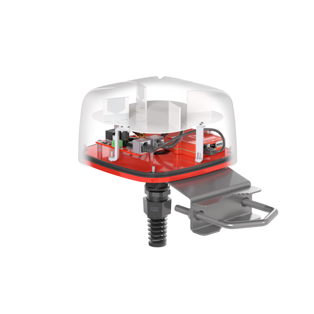 QuShell for Rajant Cardinal AG1 ink. PoE Kombinert antenne/kapsling m. PoE 