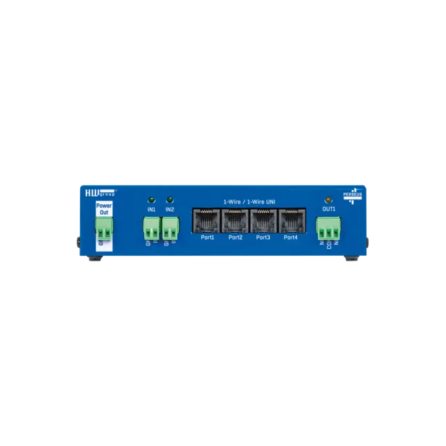 HWg Perseus Energy 242 LAN 1xRS485 Modbus/RTU,  2xDI, 1xDO, 4xRJ11 