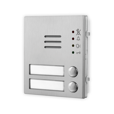Videx 4204X-2/M høyttalermodul til VX2200 | 2 knapper