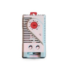 Termostat KTO011 m/DIN-skinnefeste 250V 10A, -20°C + 80°C