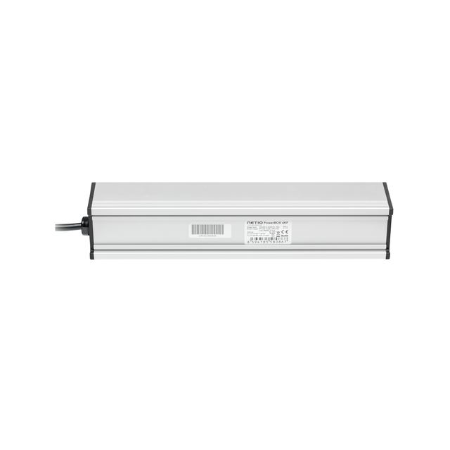 NetIO PowerBOX 4KF nettstyrt strømskinne 4x230V/16A kontakter, m. forbruksmåling 