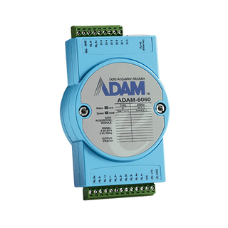 Advantech ADAM-6060 relestyrer 6 rele ut, 6 digitale innganger 