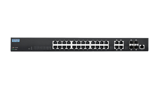 Advantech switch EKI-7428G-4CA 24xGE | 4xSFP+4xGE | 1U/19" | Adm. 