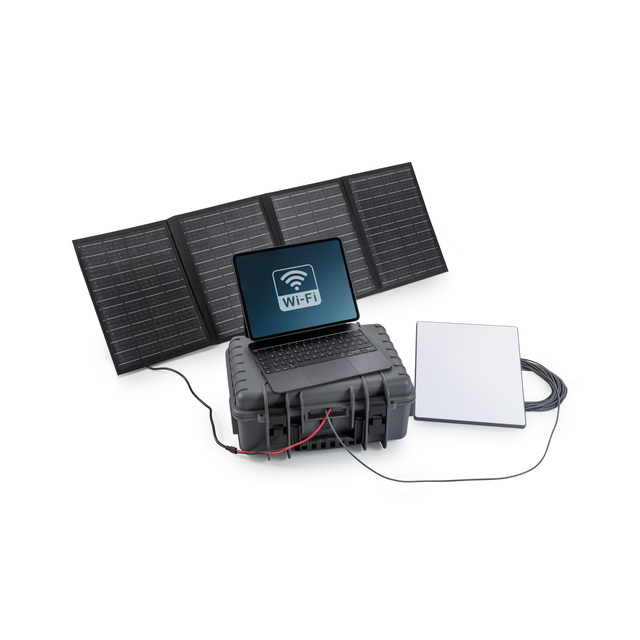 B&W Solcellepanel 80W SC Mini Sammenleggbart solcellepanel 