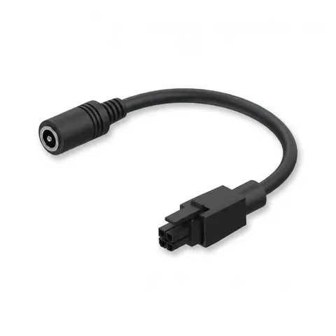 Teltonika strømadapter PR2PD01B 4-pin til 5521-tønne | 10 cm