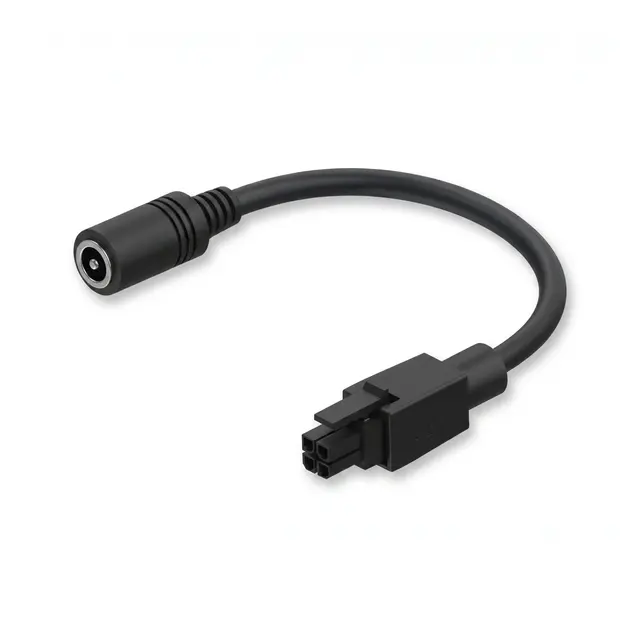 Teltonika strømadapter PR2PD01B 4-pin til 5521-tønne | 10 cm 