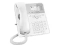 Snom D717 IP-bordtelefon hvit 2.7" fargeskjerm, PoE, USB 2.0 A