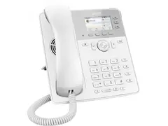 Snom D717 IP-bordtelefon hvit 2.7" fargeskjerm, PoE, USB 2.0 A