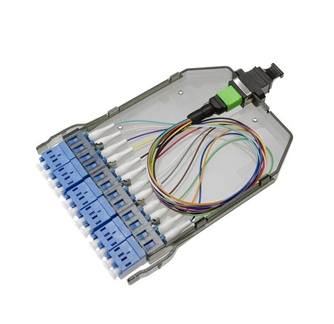 MPO kassett 12f MPO-12xLC SM Passer i panel 114361 
