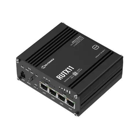 Teltonika RUTX11 4G-ruter 4G Cat6, WiFi5, BT5LE, GNSS, 2xSIM