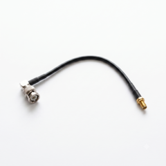 Antenneovergang TNC-han vinklet/SMA-hun 20 cm. LMR200-kabel