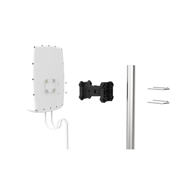 Poynting XPOL-24 4G-/5G-panelantenne 4x4 MiMo-retningsstyrt, 5m kabel SMA-han 