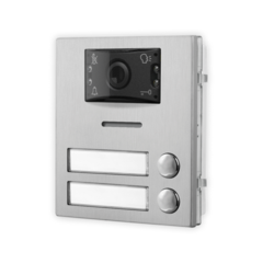 Videx 4384X-2/M/WD Video/ høyttalermodul til VX2300 | 2 knapper
