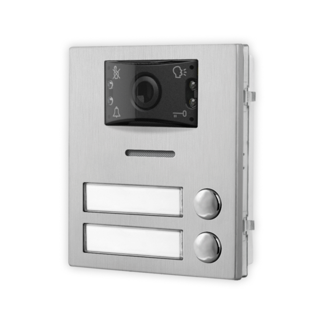 Videx 4384X-2/M/WD Video/ høyttalermodul til VX2300 | 2 knapper 
